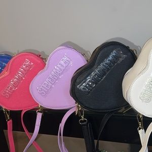 SteveMadden crossbody heart shape